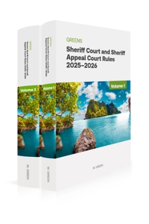 Greens Sheriff Court and Sheriff Appeal Court Rules, 2025-2026