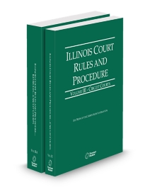 Illinois Court Rules Circuit and Illinois Circuit KeyRules V.III-IIIa