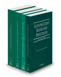 Illinois Court Rules State/Federal/Circuit/Circuit Key V.I-II and III-IIIa, 2026 ed.