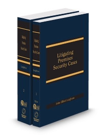 Litigating Premises Security Cases, 2025 ed.
