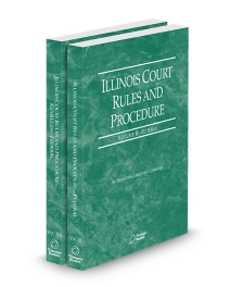 Illinois Court Rules Federal and Federal KeyRules V.II-IIa