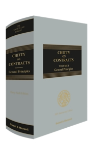 Chitty on Contracts, 36th Edition, Volume 1
