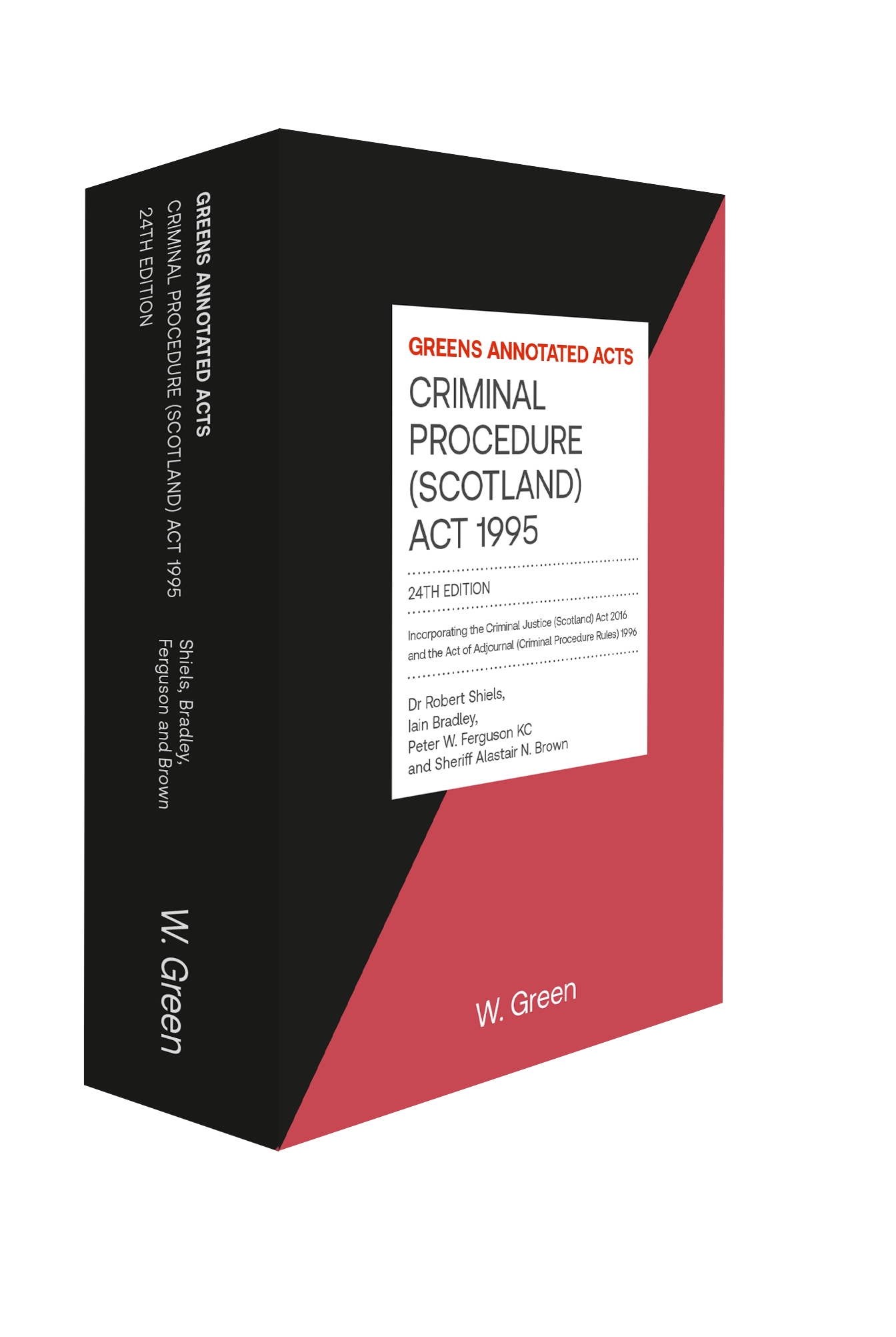 Cover of Criminal Procedure (Scotland) Act 1995, 24th Edition