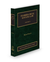 Florida Practice V.19 Real Estate, 2025 ed.