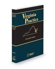 Virginia Practice General Index