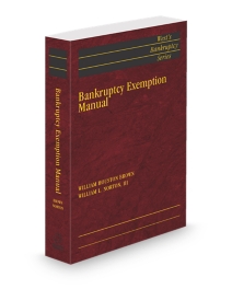 Ahern Bankruptcy Exemption Manual, 2026 ed.