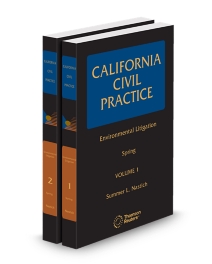 California Civil Practice Guide Environmental Litigation, 2026 ed.