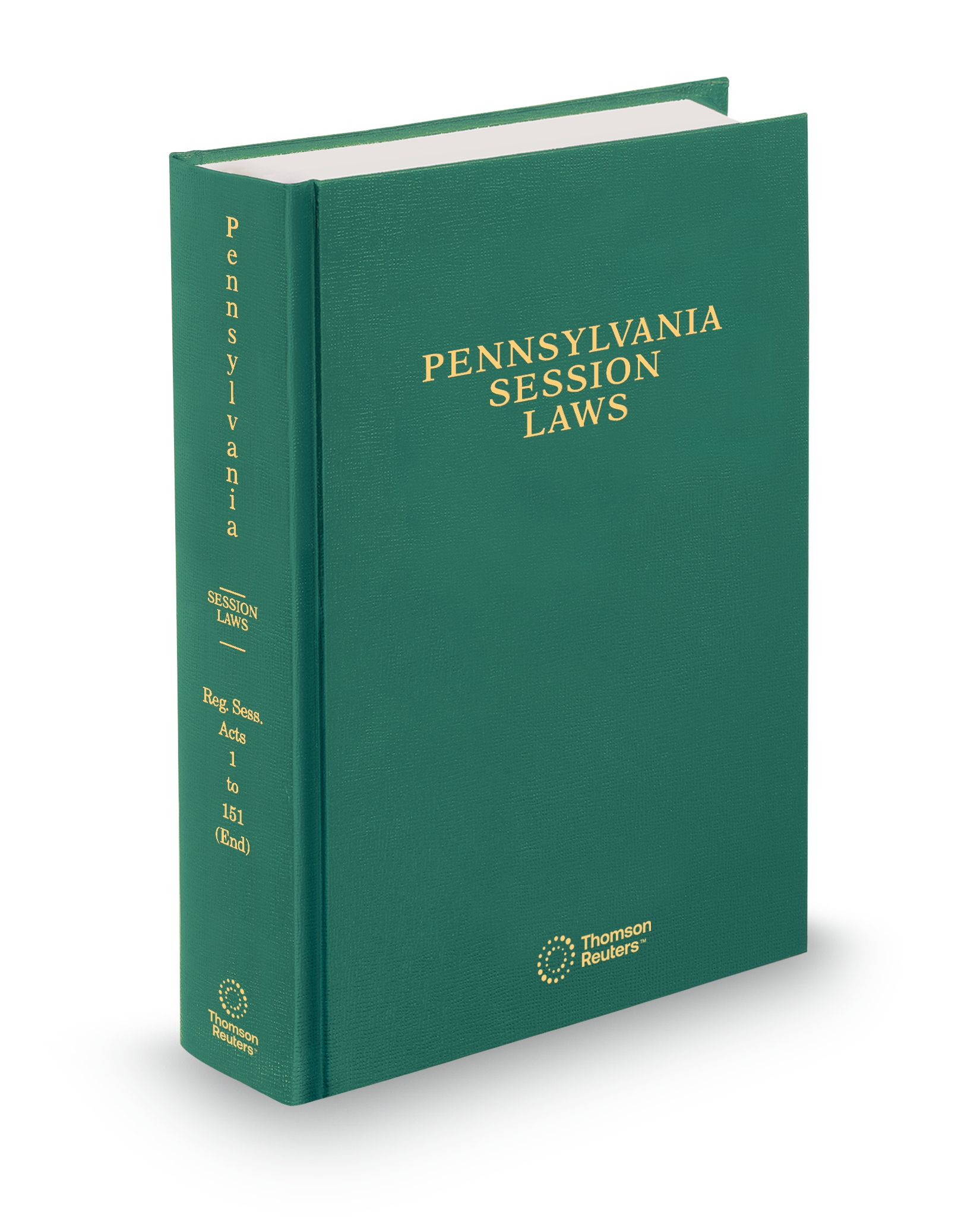 Cover of PA SESSION LAWS HARDBOUND VOL SUB