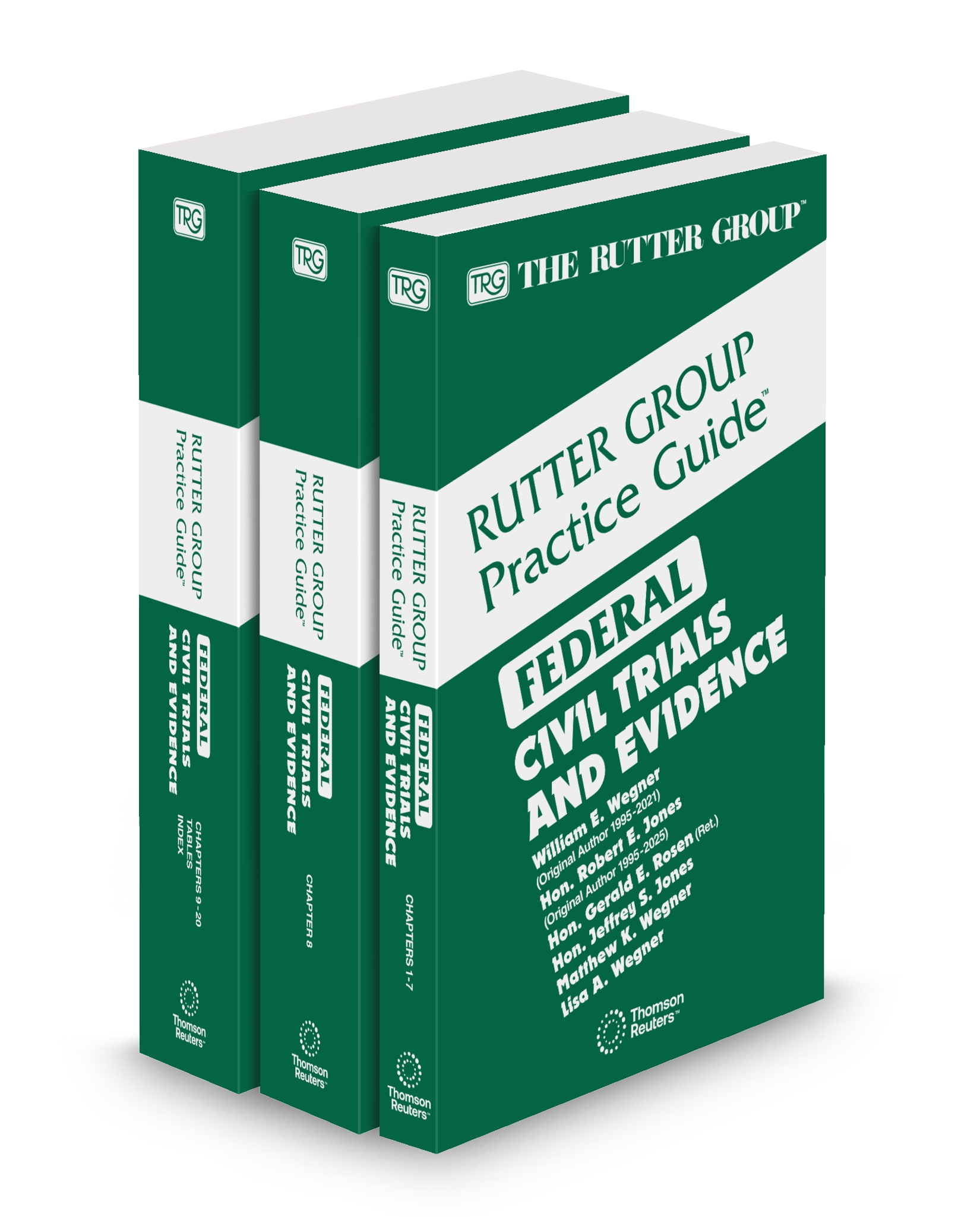 Cover of TRG FEDERAL CIVIL TRIALS AND EVIDENCE FULL SET