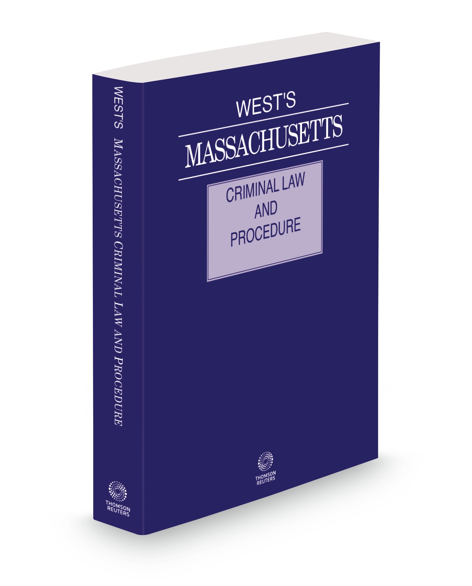 Cover of WEST'S MA CRIMINAL LAW AND PROCEDURE SUB