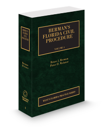 Florida Practice V.4 Civil Procedure, 2026 ed.