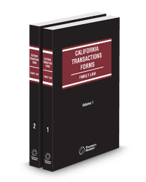 California Transactions Forms Family Law