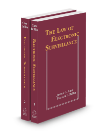 The Law of Electronic Surveillance, 2025-2 ed.