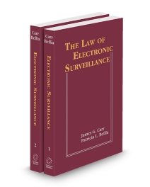 The Law of Electronic Surveillance, 2025-2 ed.