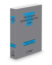 Michigan Administrative Law, 2025 ed.