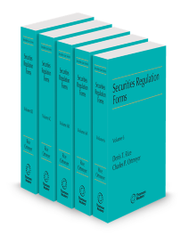 Securities Regulation Forms