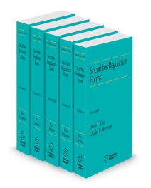 Securities Regulation Forms