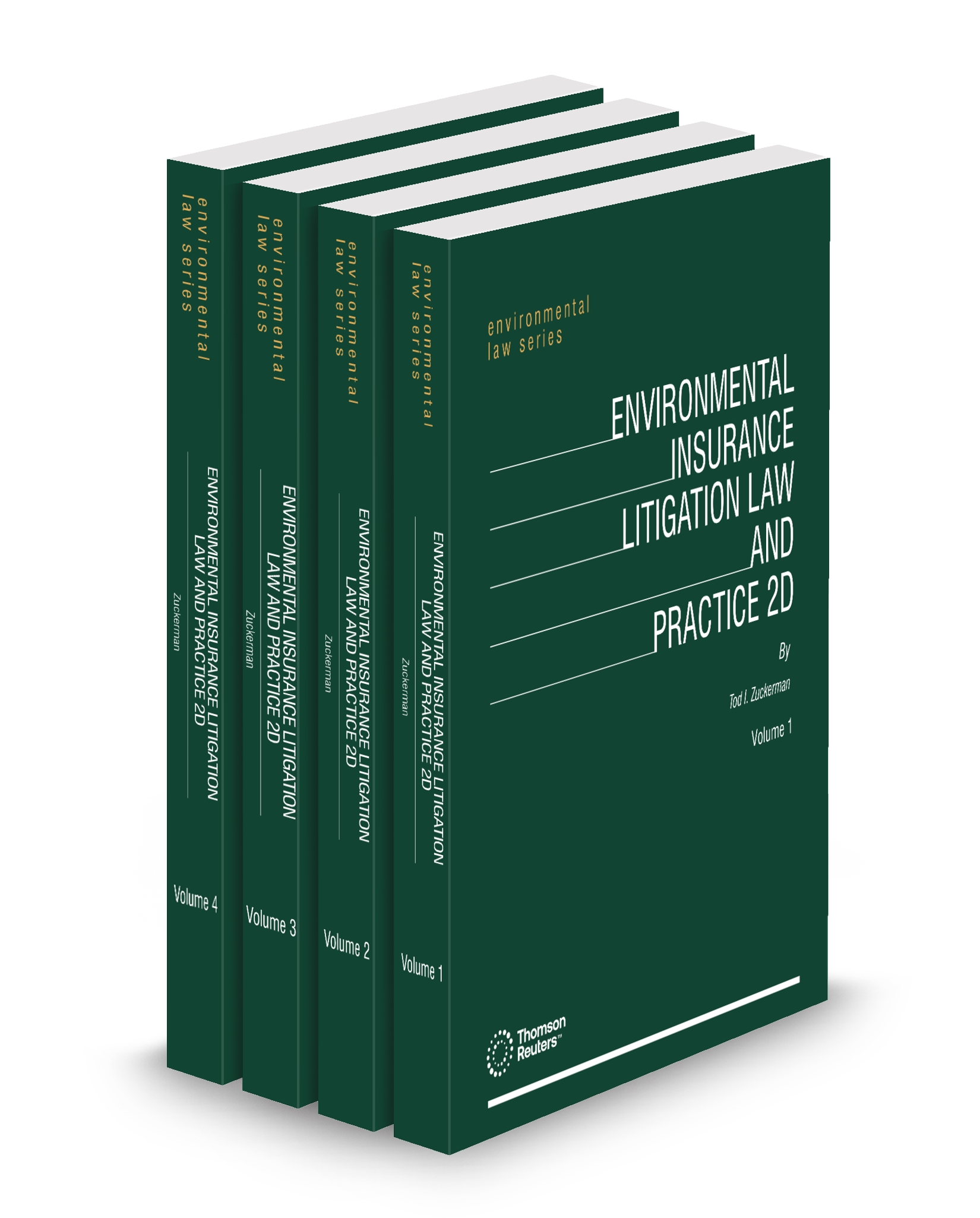 Cover of ENVIRONMENTAL INSURANCE LITIGATION LAW AND PRACTICE FULL SET
