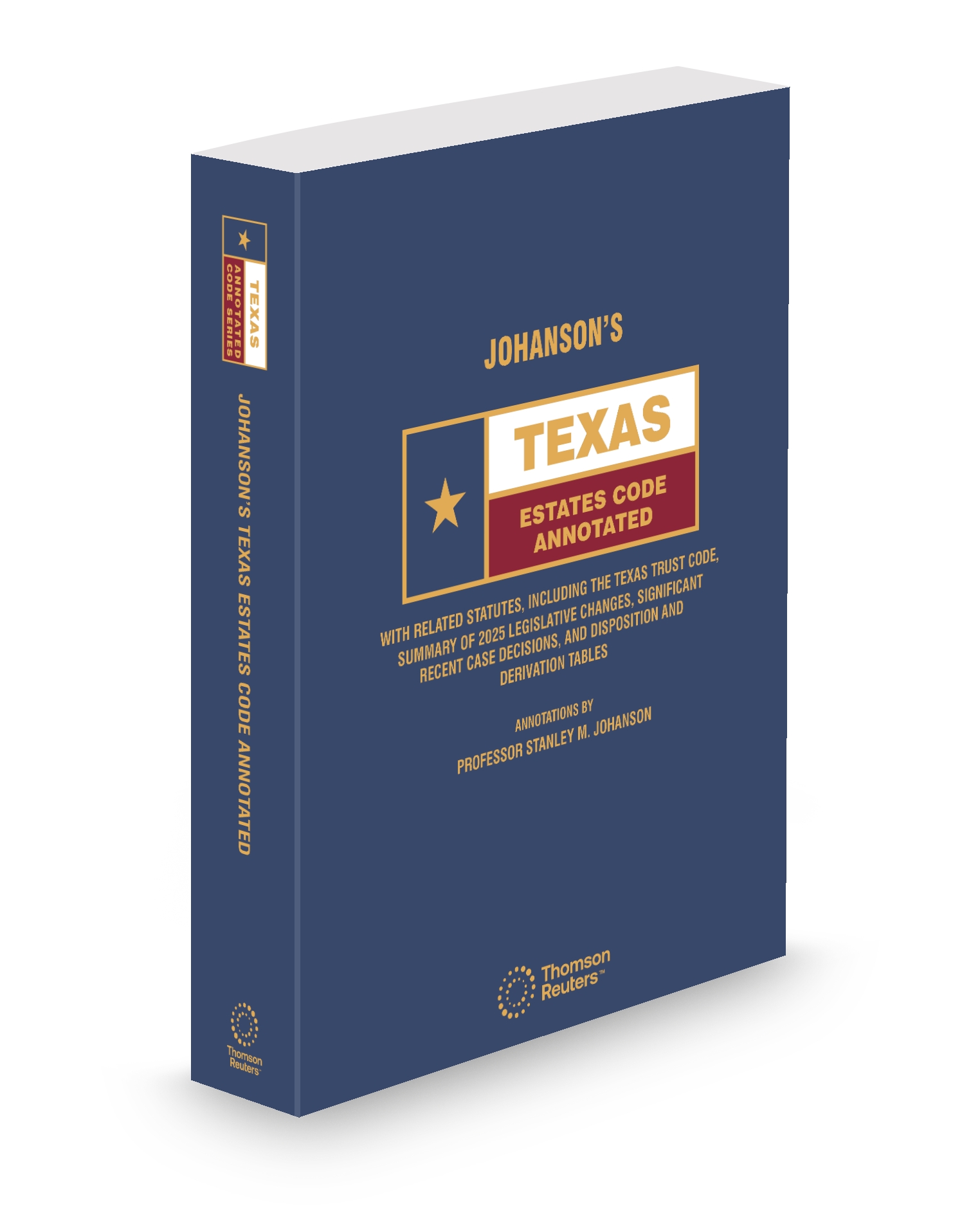 Cover of JOHANSON'S TX ESTATES CODE ANNO FULL SUB