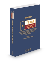 Johanson's Texas Estates Code Annotated, 2026 ed.