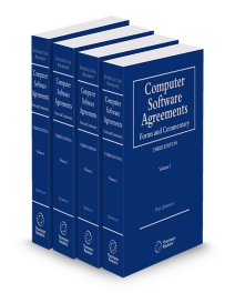 Computer Software Agreements Forms and Commentary, 2025-2 ed.