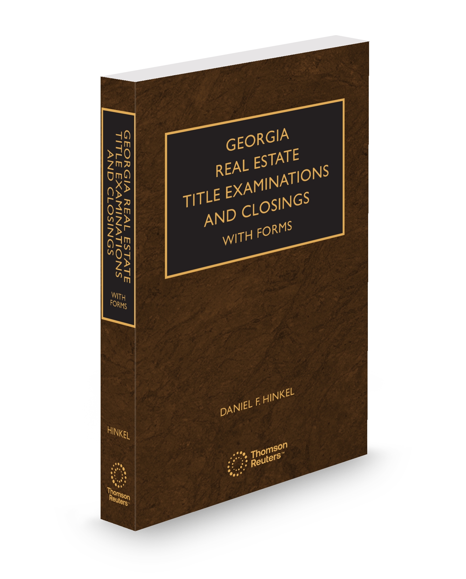 Cover of GA REAL ESTATE TITLE EXAMINATIONS AND CLOSINGS WITH FORMS (HINKEL) SUB