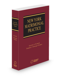 New York Matrimonial Practice, 2025 ed.