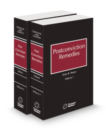 Post Conviction Remedies, 2025 ed.