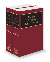 Marital Property Law, 2025 ed.