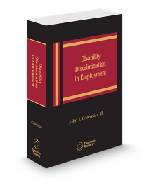 Disability Discrimination In Employment, 2025 ed.