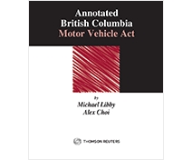 Annotated British Columbia Motor Vehicle Act