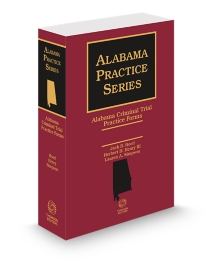 Alabama Criminal Trial Practice Forms (Hood)