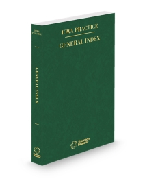 Iowa Practice General Index