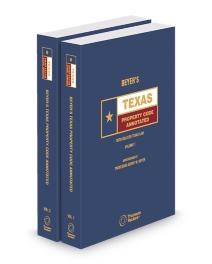 Beyer's Texas Property Code Annotated, 2025 ed.