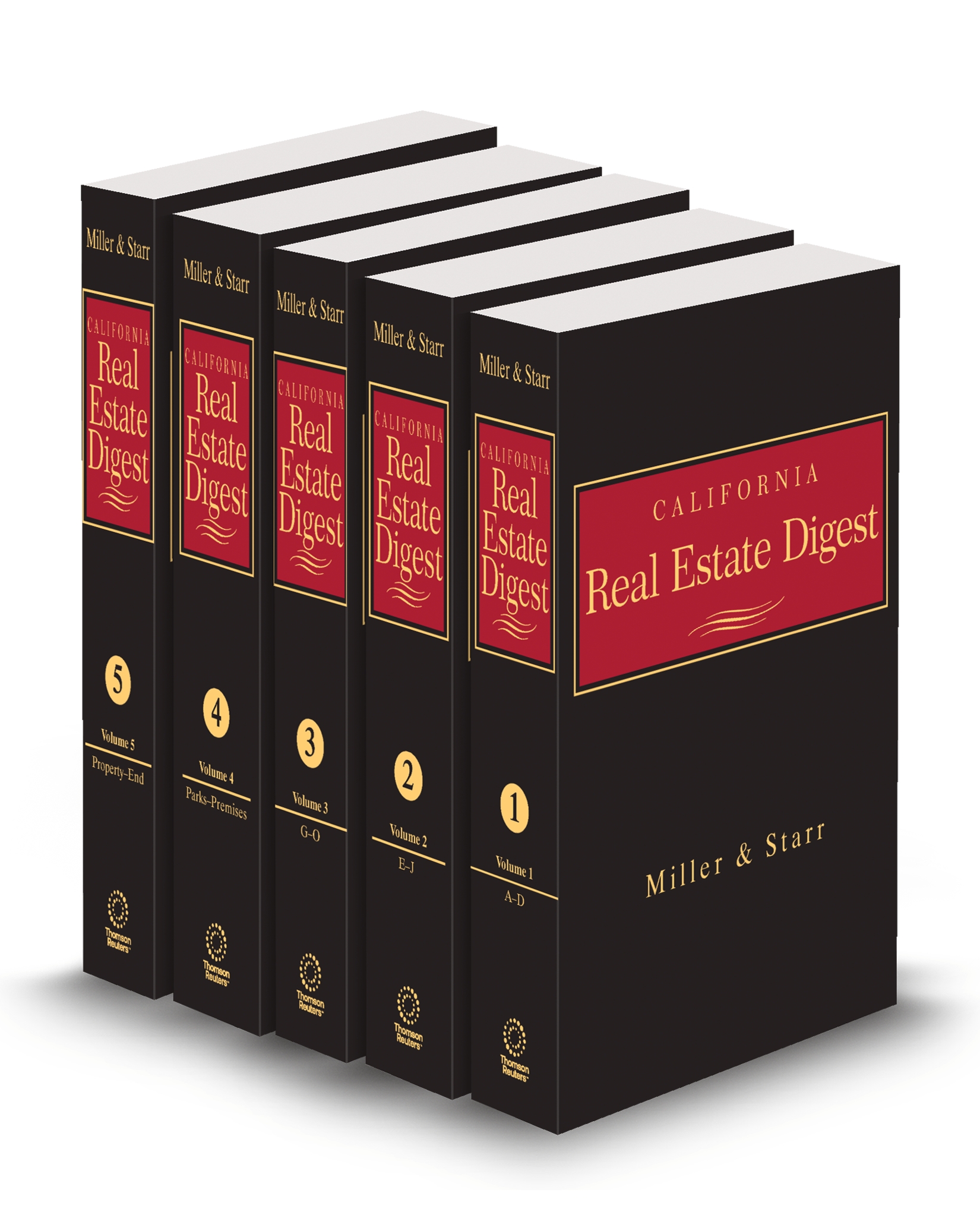 Cover of MILLER AND STARR CA REAL ESTATE DIGEST FULL SET