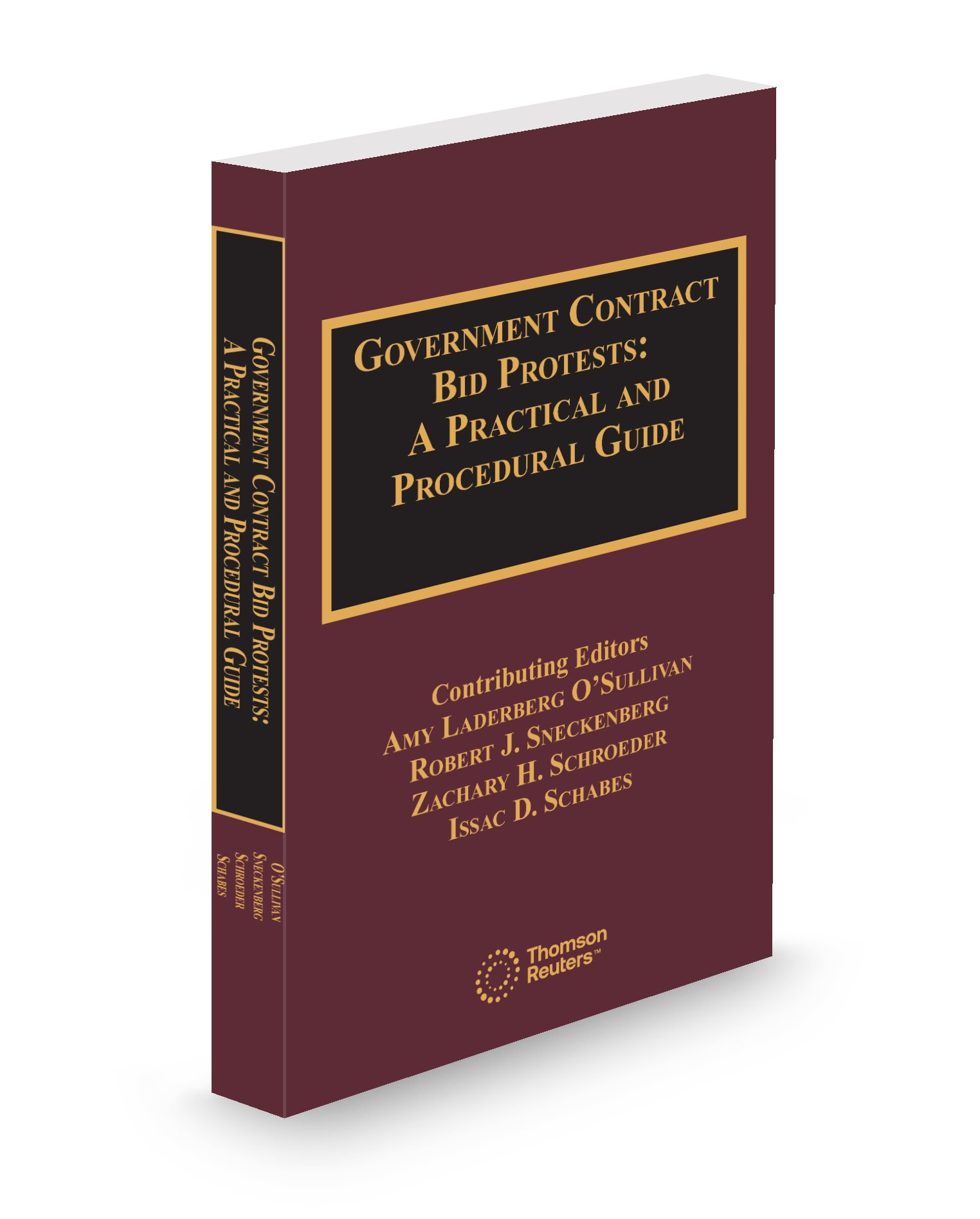 Cover of GOVERNMENT CONTRACT BID PROTESTS: A PRACTICAL AND PROCEDURAL GUIDE SUB