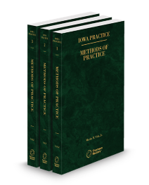 Iowa Practice V.1-3 Methods of Practice, 2025 ed.