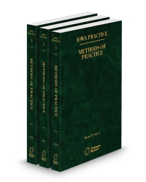 Iowa Practice V.1-3 Methods of Practice, 2025 ed.