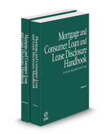 Mortgage and Consumer Loan Disclosure Handbook, 2025 ed.