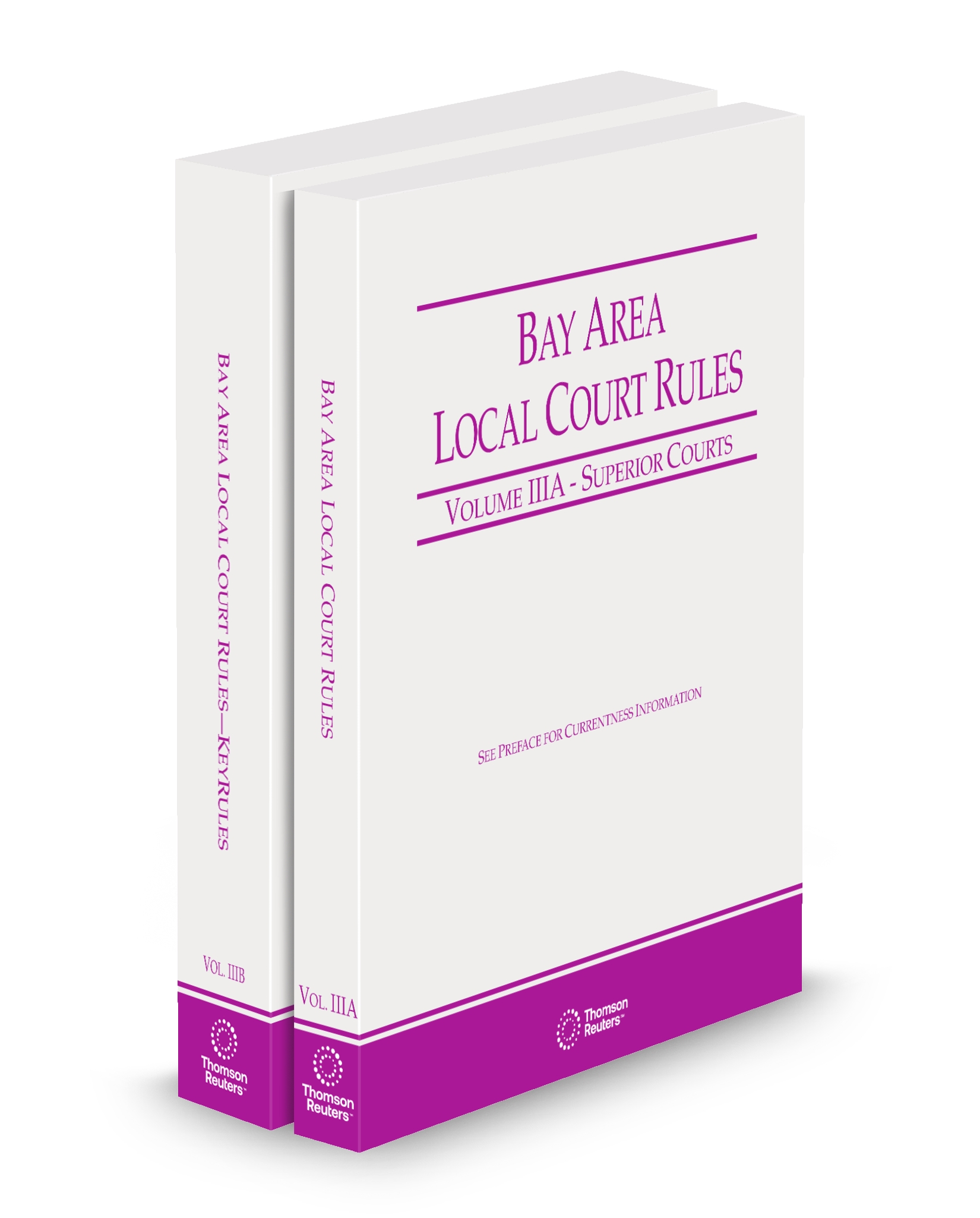Cover of CA COURT BAY AREA AND CA BAY AREA KEYRULES FULL SET