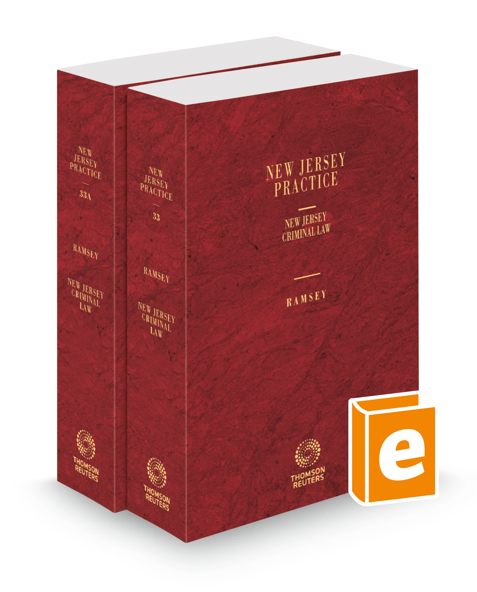 Cover of NJ PRACTICE V.33 TO 33B CRIMINAL LAW FULL SET