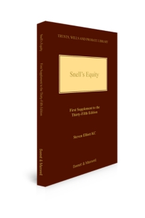 Snell's Equity, 35th Edition, 1st Supplement