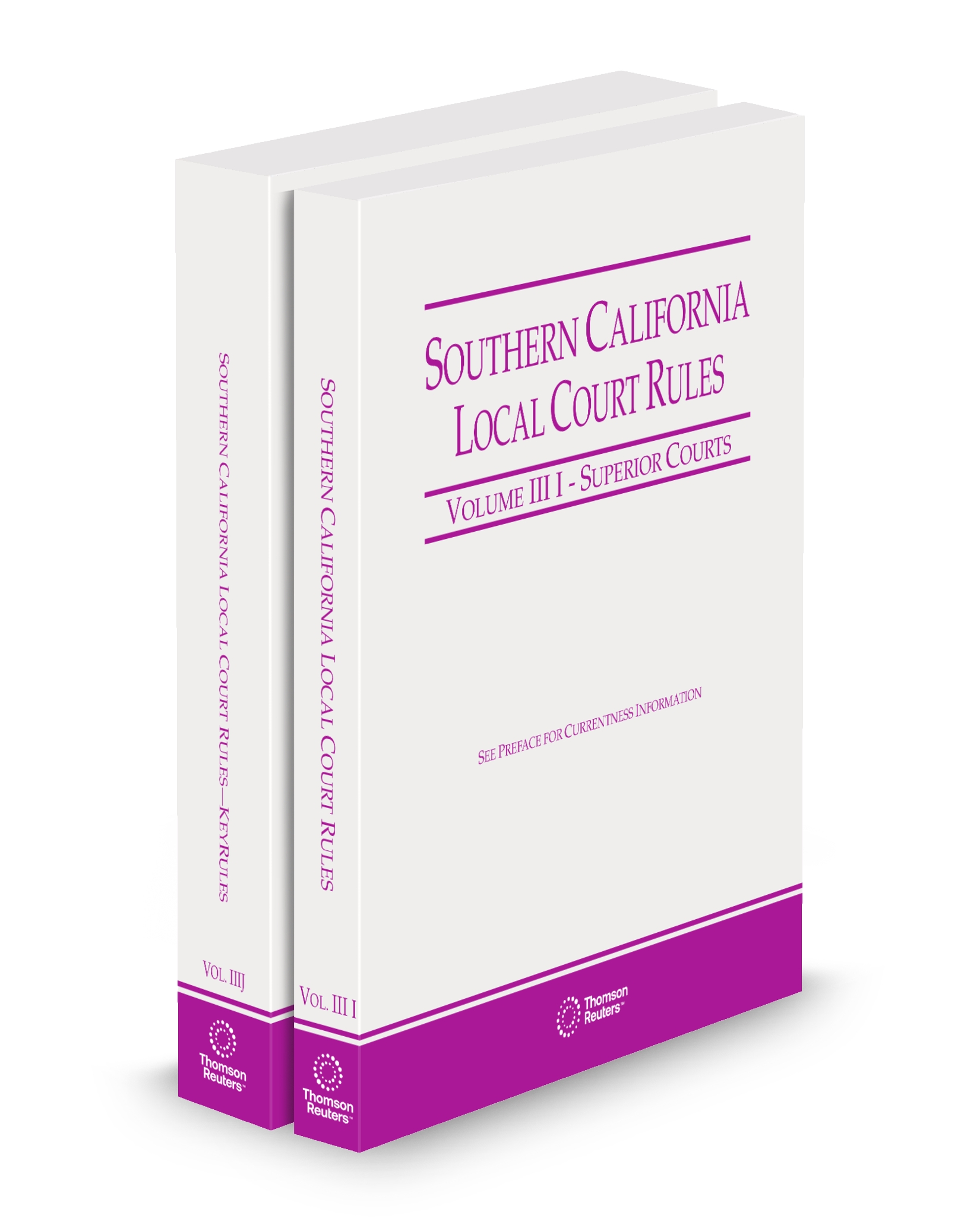 Cover of CA COURT RULES SOUTHERN AND CA SOUTHERN KEYRULES FULL SET