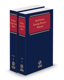Real Estate Leasing Practice Manual, 2026 ed.