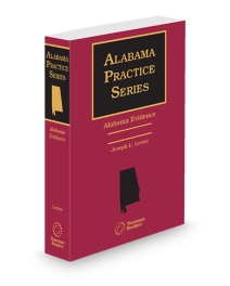 Alabama Evidence (Schroeder Hoffman), 2025 ed.