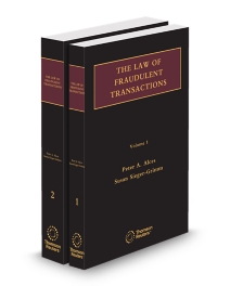 The Law of Fraudulent Transactions, 2026-1 ed.