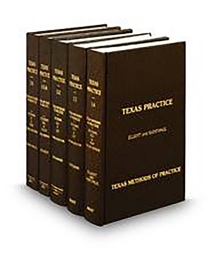 Texas Practice V.11-14 Methods of Practice, 2025-2026 ed.