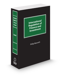 International Regulation of Finance and Investment, 2025-2026 ed.