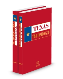 Texas Trial Handbook, 2025-2026 ed.