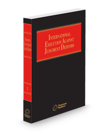 International Execution Against Judgement Debtors, 2026-1 ed.